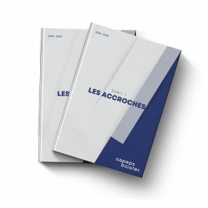 Les accroches Ecrit 1