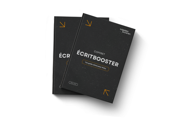 Le coffret EcritBooster