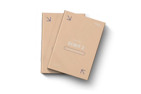 Le coffret Ecrit 2
